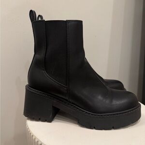 Madden Girl lug ankle boots